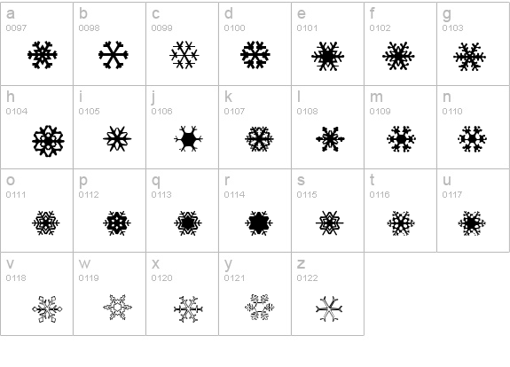 SchneeFlakenTwo details - Free Fonts at FontZone.net