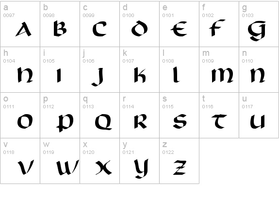Scotford Regular details - Free Fonts at FontZone.net