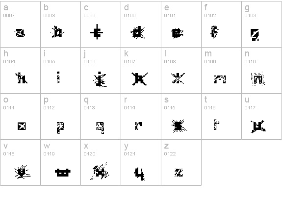 ScratchedOut details - Free Fonts at FontZone.net