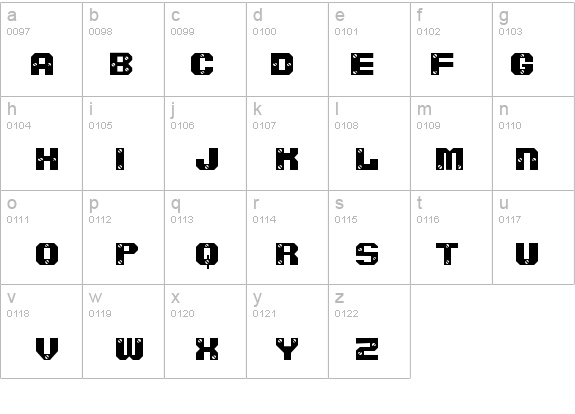 Screwed AOE details - Free Fonts at FontZone.net