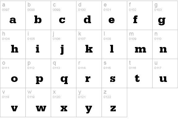 Serifa-Black details - Free Fonts at FontZone.net