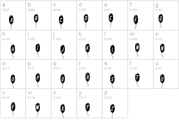 SF Balloons Thin Italic details - Free Fonts at FontZone.net