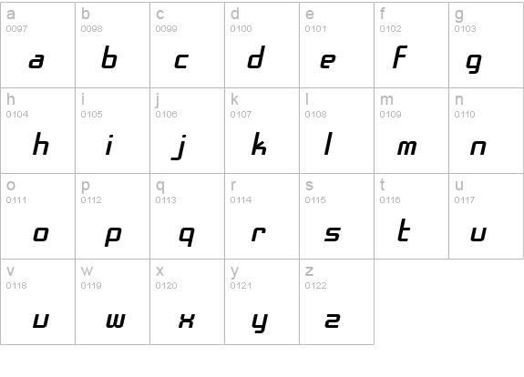 SF Chrome Fenders Extended Oblique details - Free Fonts at FontZone.net