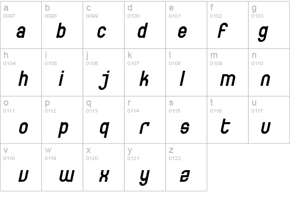 SF Eccentric Opus Bold Oblique details - Free Fonts at FontZone.net