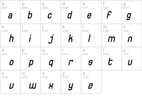 SF Eccentric Opus Oblique details - Free Fonts at FontZone.net