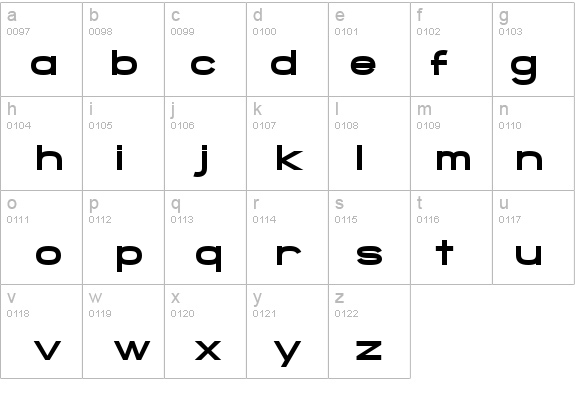 SF Grandezza Heavy details - Free Fonts at FontZone.net