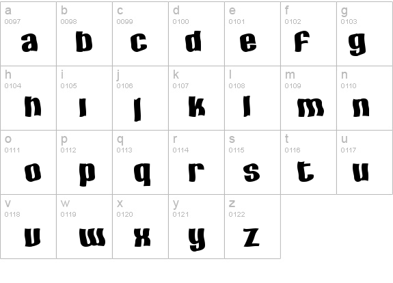 SF Hallucination details - Free Fonts at FontZone.net