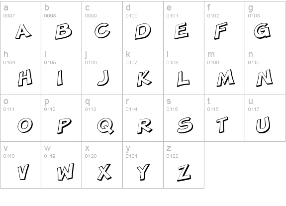 SF Minced Meat Shaded details - Free Fonts at FontZone.net