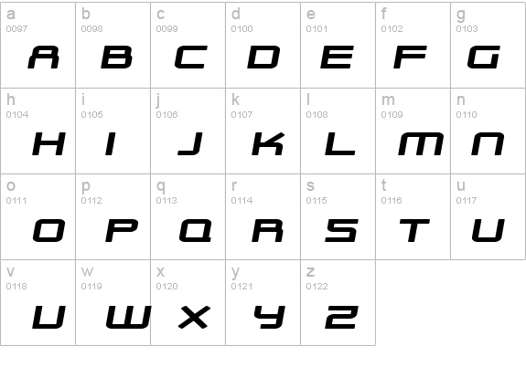 SF Outer Limits Extended details - Free Fonts at FontZone.net