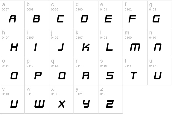 SF Outer Limits details - Free Fonts at FontZone.net