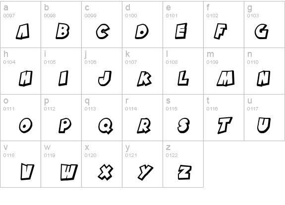 SF Pale Bottom Shaded Oblique details - Free Fonts at FontZone.net