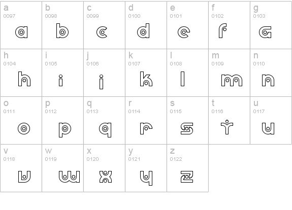 SF Planetary Orbiter Outline details - Free Fonts at FontZone.net