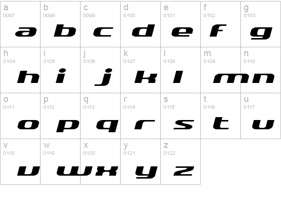 SF Quartzite Extended Italic details - Free Fonts at FontZone.net