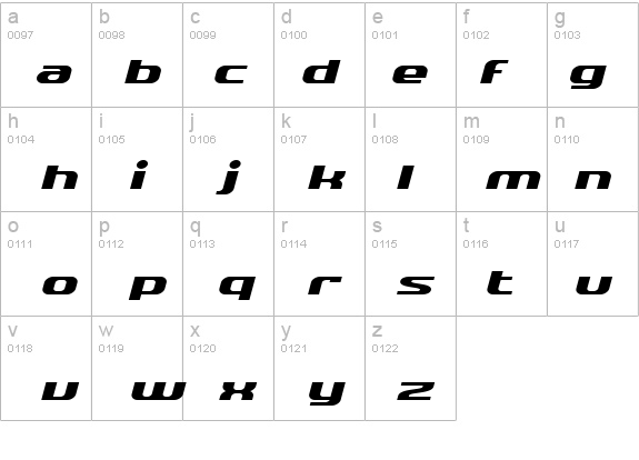 SF Quartzite Extended Oblique details - Free Fonts at FontZone.net