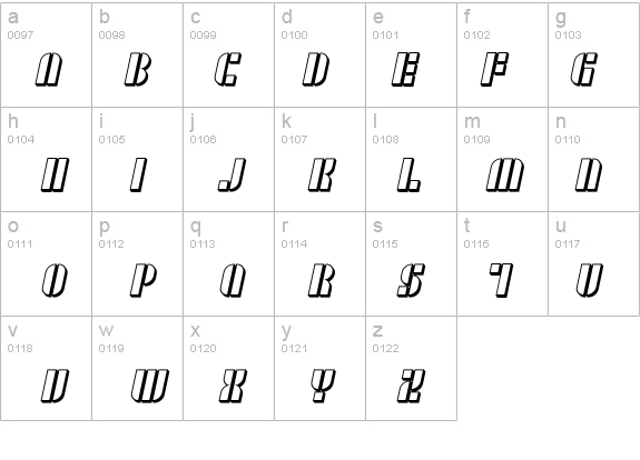 SF RetroSplice SC Shaded details - Free Fonts at FontZone.net