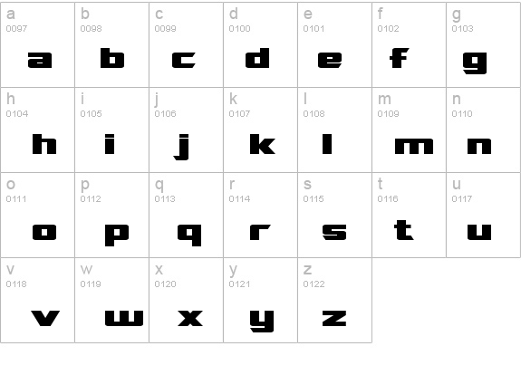 SF TransRobotics Extended details - Free Fonts at FontZone.net