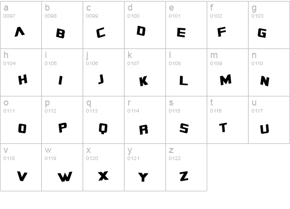 SF Zero Gravity Condensed details - Free Fonts at FontZone.net