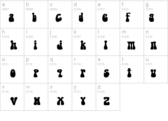 Shagadelic - ( details - Free Fonts at FontZone.net