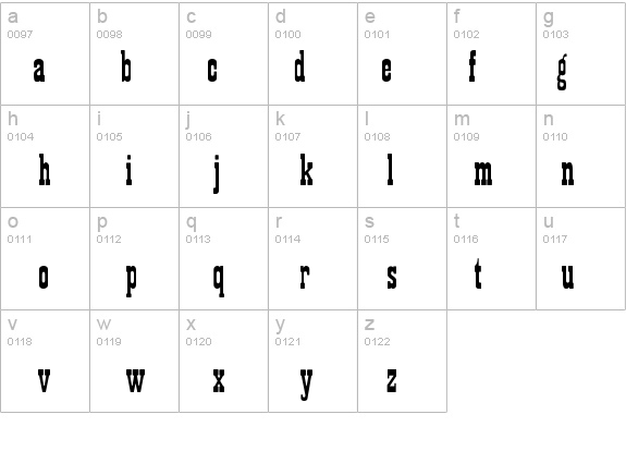 Showguide Normal details - Free Fonts at FontZone.net