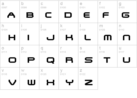 Shuttle-Extended Normal details - Free Fonts at FontZone.net