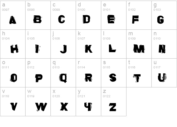 SixGunShootout details - Free Fonts at FontZone.net