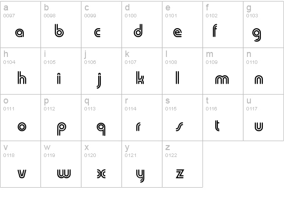 Skinny details - Free Fonts at FontZone.net