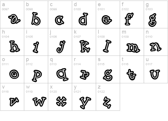 SkinnyCapKick details - Free Fonts at FontZone.net
