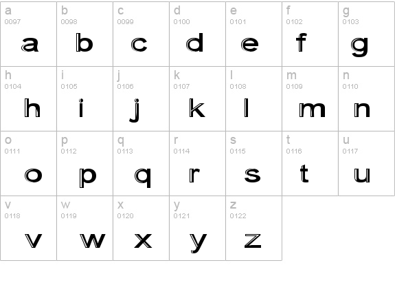 Skunkline details - Free Fonts at FontZone.net