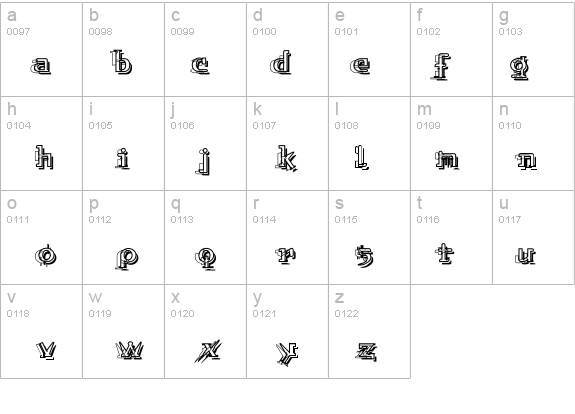 Skylab details - Free Fonts at FontZone.net