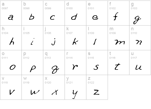 SkylersHand Regular details - Free Fonts at FontZone.net