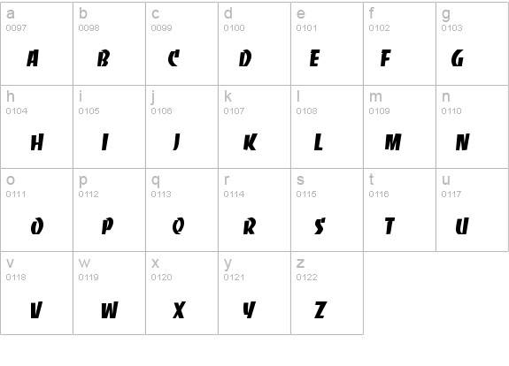 Slabface Regular details - Free Fonts at FontZone.net