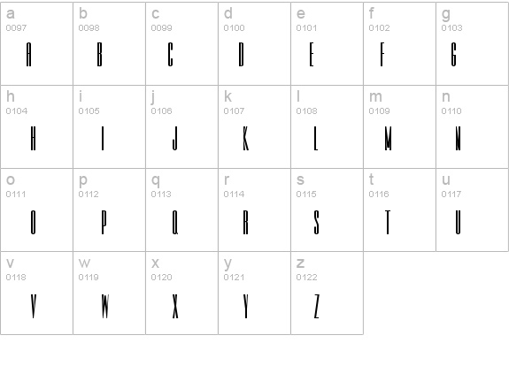 Slim-Jim Bold details - Free Fonts at FontZone.net