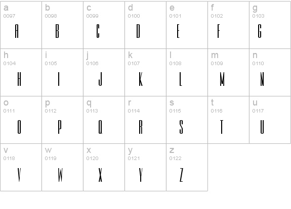 Slim-Jim-Extended details - Free Fonts at FontZone.net