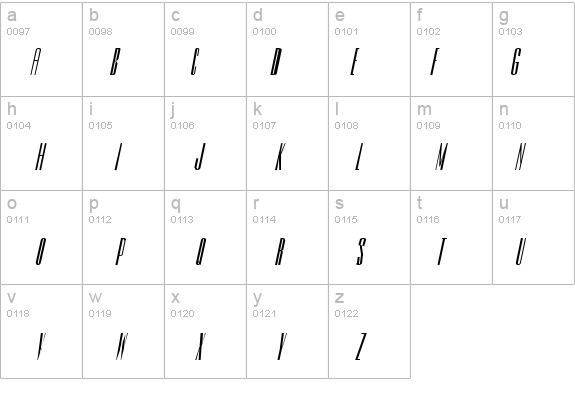 Slim-Jim details - Free Fonts at FontZone.net