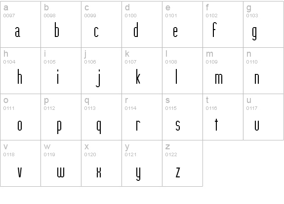 SlimpiSquares details - Free Fonts at FontZone.net