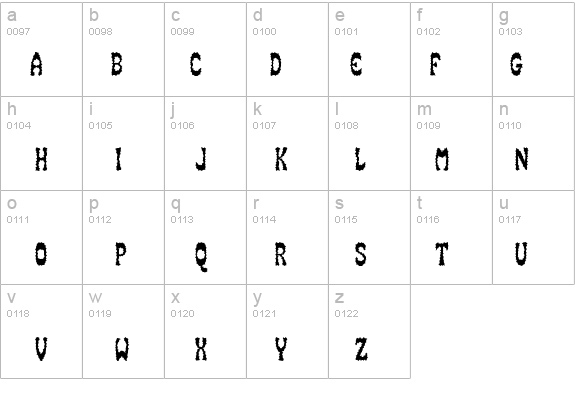 SmokeHouseRough details - Free Fonts at FontZone.net