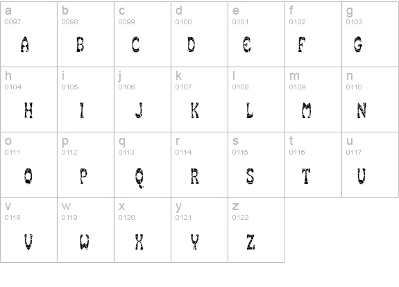 SmokeHouseShatter details - Free Fonts at FontZone.net