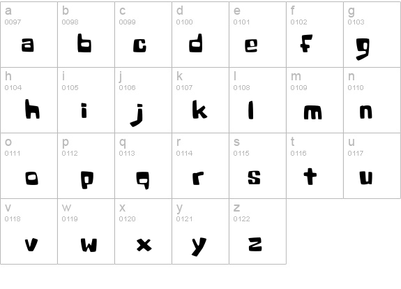 Snoochie details - Free Fonts at FontZone.net