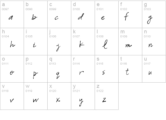 Snowshoe details - Free Fonts at FontZone.net