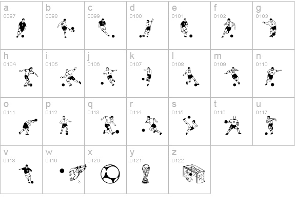 Soccer Dance details - Free Fonts at FontZone.net