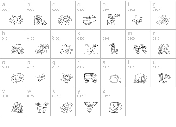 Space Attack details - Free Fonts at FontZone.net