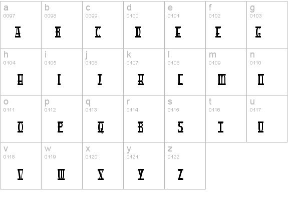 spankys bungalow details - Free Fonts at FontZone.net