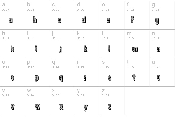 Spiders details - Free Fonts at FontZone.net