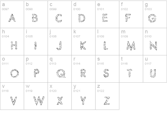 Spike Crumb Swizzle details - Free Fonts at FontZone.net