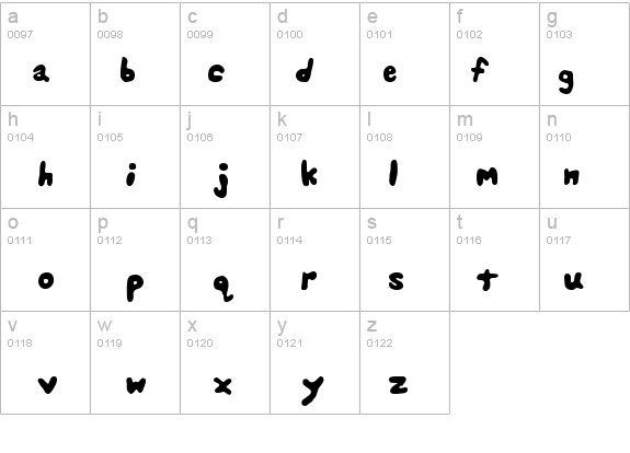 Splats Unsplatted details - Free Fonts at FontZone.net