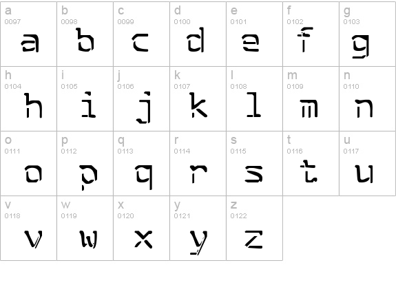 Split Enzymes details - Free Fonts at FontZone.net