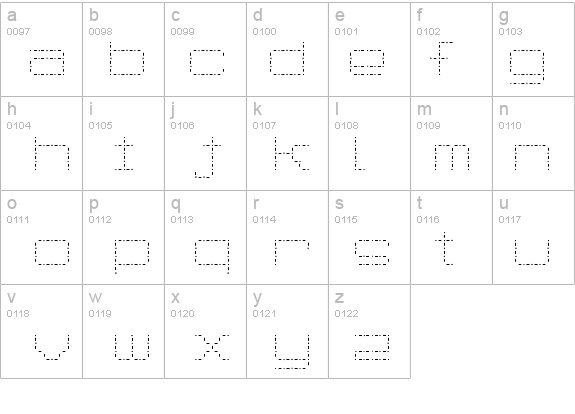 Spot Matrix details - Free Fonts at FontZone.net