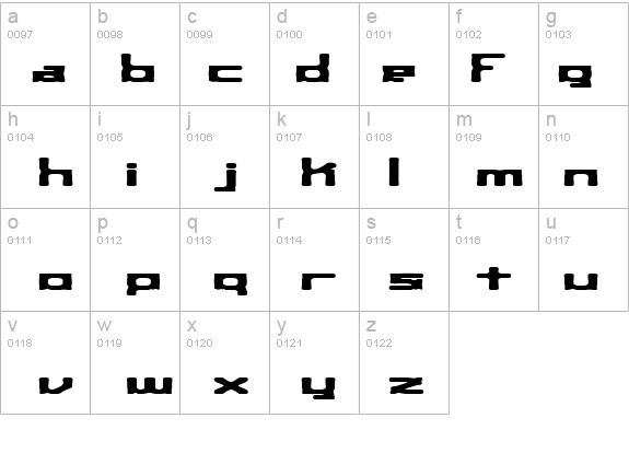 Square Route BRK details - Free Fonts at FontZone.net