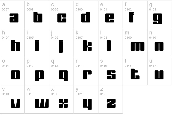 SquareWise details - Free Fonts at FontZone.net