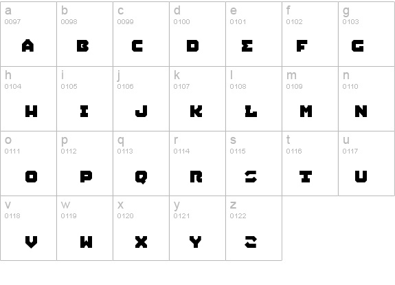 Squid Caps details - Free Fonts at FontZone.net